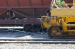 GRR Rock Train Derails in Downtown UP Yard